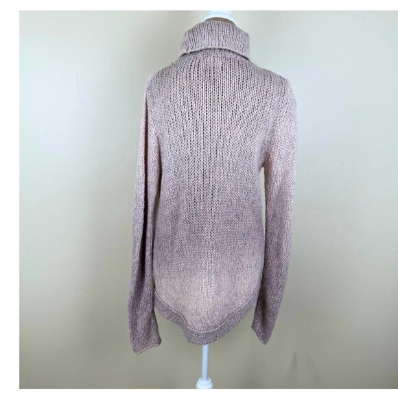 Bitte Kai Rand Turtleneck Sweater with Split Front Opening | Size M - Picture 4 of 7